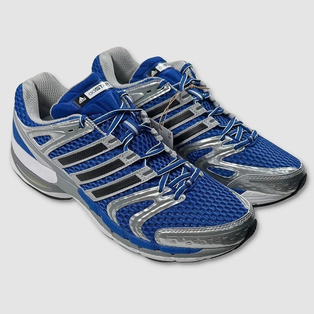 Adidas‎ Adistar Control 5 Shoes - NEW Mens Size 10 Blue / Multi - #49345-TOP2